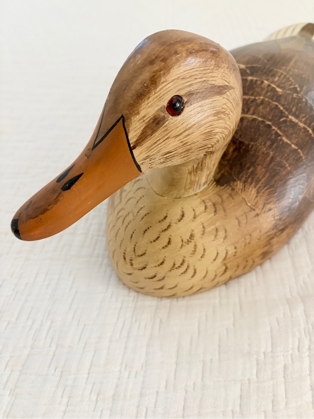 Handcrafted Wildfowler Decoys Mallard Duck decoy hand painted wood- Home Accents - Picture 3 of 11